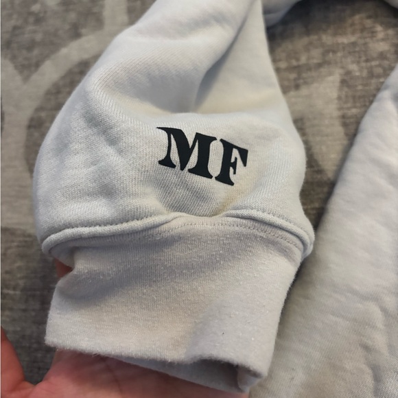 White Graphic Hoodie with Fun Print - Picture 3 of 7